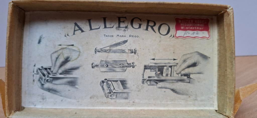 Vintage Allegro Messerslijper, Verzamelen, Ophalen of Verzenden