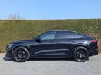 Audi Q8 e-tron (Q8)e-tron 2x s-line- gekoelde zetels - B&O, Auto's, Audi, Automaat, Gebruikt, Zwart, 408 pk