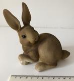 Lapin brun - assis - en grès, Enlèvement ou Envoi, Comme neuf, Animal