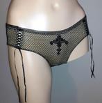 Slip goud met zwart kant en corset effect 6ixty 8ight S, Kleding | Dames, Ophalen of Verzenden, Zwart, Slip