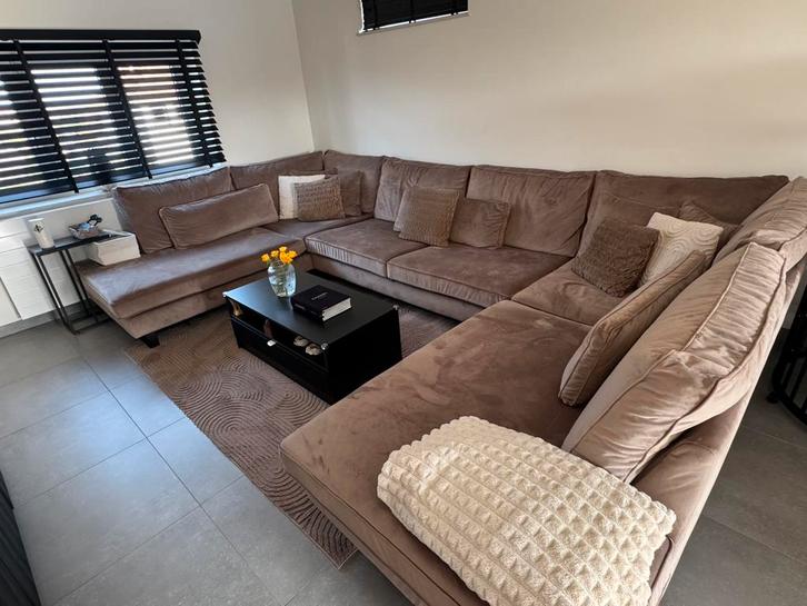 U bank/zetel te koop - €1300, Maison & Meubles, Canapés | Coins salons complets, Comme neuf, Enlèvement