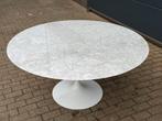 Table manger ronde Original Knoll Tulip (137/152 cm) Carrara, Enlèvement ou Envoi, Vitra togo mah jong ligne roset cor cassina b&b italia artifort