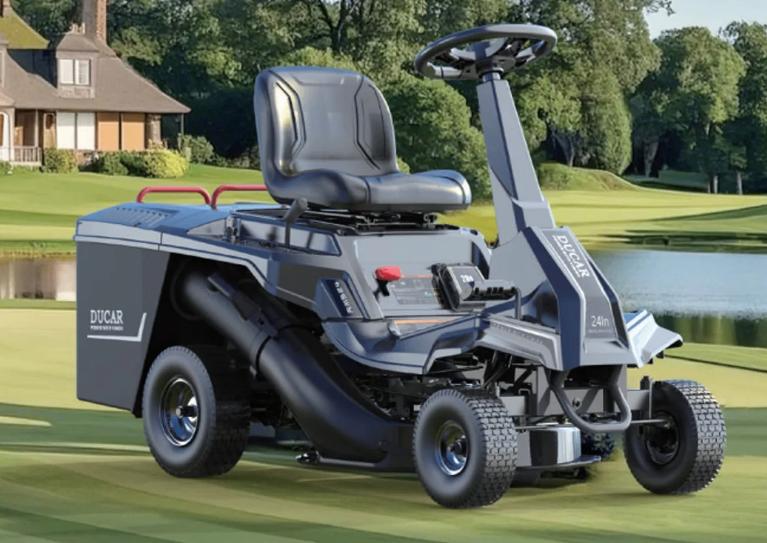 Tracteur tondeuse de gazon neuf, Jardin & Terrasse, Tondeuses autoportées, Neuf, 90 à 120 cm, Démarrage électrique, Bac de ramassage