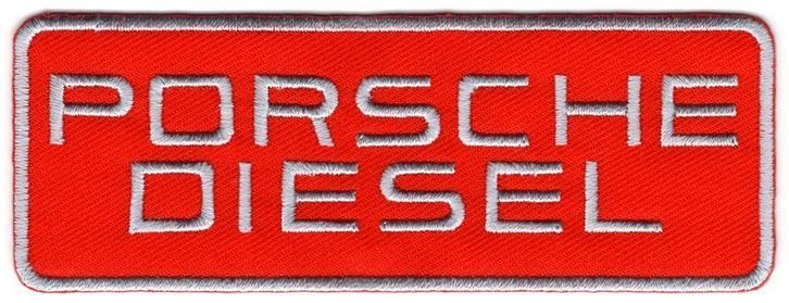 Porsche Diesel Tractor stoffen opstrijk patch embleem, Verzamelen, Automerken, Motoren en Formule 1, Nieuw, Verzenden