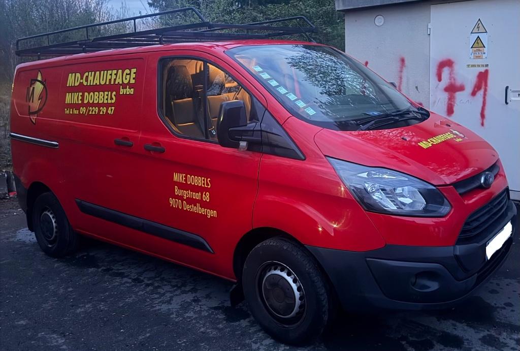 Ford Transit Custom 2.2 DTCI lang model uit 2014, Bluetooth, Euro 5, Achterwielaandrijving, 4 cilinders