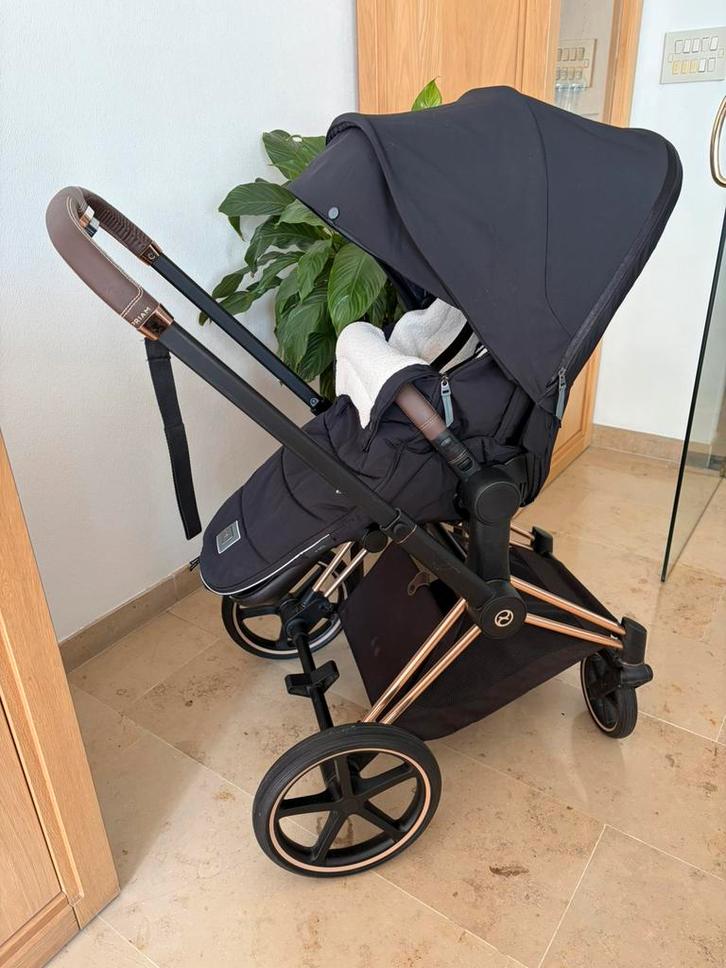 Kinderwagen cybex priam, Kinderen en Baby's, Buggy's, Gebruikt, Overige merken, Regenhoes, Verstelbare rugleuning, Voetenzak, Ophalen
