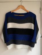 Lolaliza Blue Black White Striped Oversized Knit Jumper Size, Kleding | Dames, Ophalen of Verzenden, Gedragen, Maat 38/40 (M)