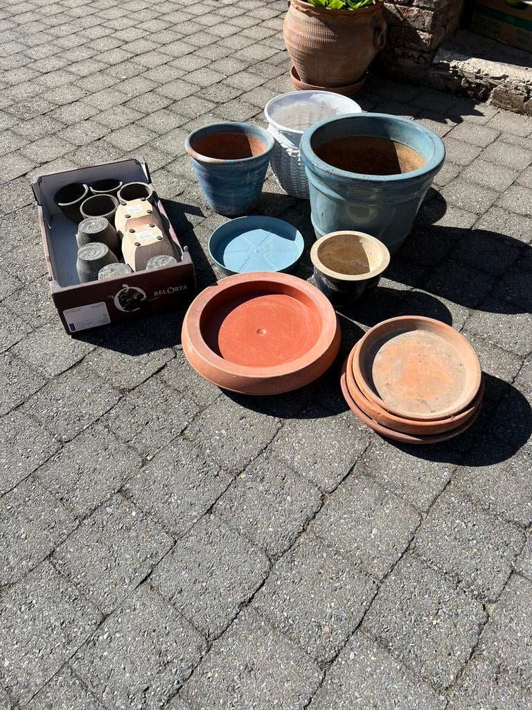 Bloempotten, Tuin en Terras, Ophalen, Gebruikt