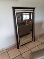 Grand miroir ancien 130 sur 80, Antiquités & Art, Enlèvement, Rectangulaire, 50 à 100 cm, 150 à 200 cm