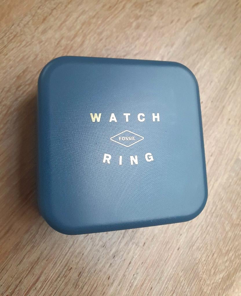 Nieuw Fossil Ringhorloge - Roségoud Hart, Handtassen en Accessoires, Horloges | Dames, Fossil, Nieuw, Ophalen of Verzenden, Goud