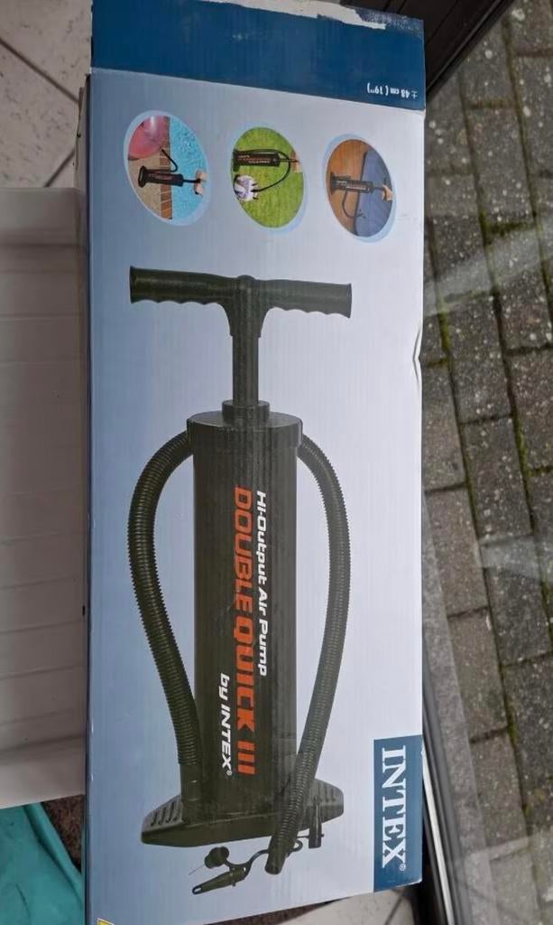 Handpomp intex, Caravanes & Camping, Pompes à air, Enlèvement, Comme neuf
