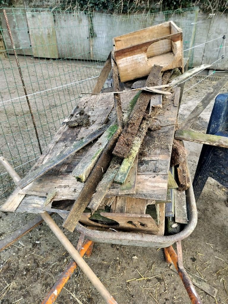 Gratis hout aftehalen, Ophalen