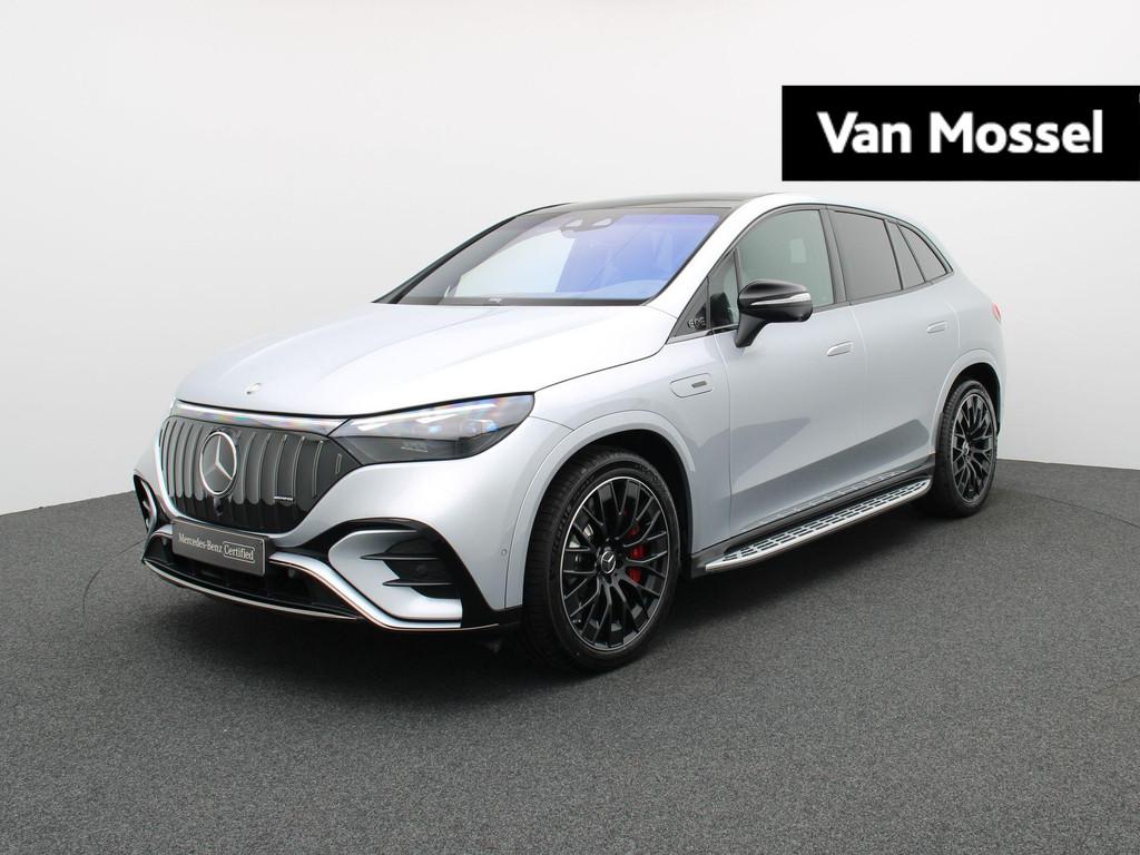 Mercedes-Benz EQE SUV 43 4MATIC Night Edition + NAPPA + PANO, Autos, Mercedes-Benz, Argent ou Gris, Achat, Entreprise, 468 km