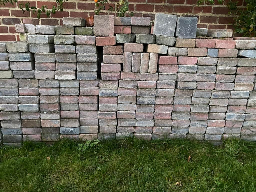 Klinkers, Enlèvement, Utilisé, 10 m²² ou plus, Briques