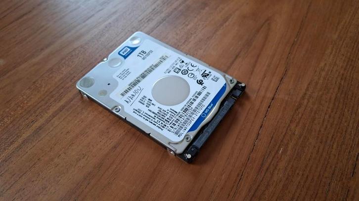 HDD Western Digital WD 10SPZX 1To 5400 2,5 SATA 1TB, Computers en Software, Harde schijven, Gebruikt, Laptop, Intern, HDD, SATA