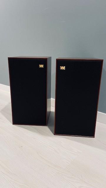 Wharfedale | Linton Herritage | Paar | Mahogany Red, TV, Hi-fi & Vidéo, Enceintes, Comme neuf, Haut-parleurs Frontaux, Arrière ou Stéréo