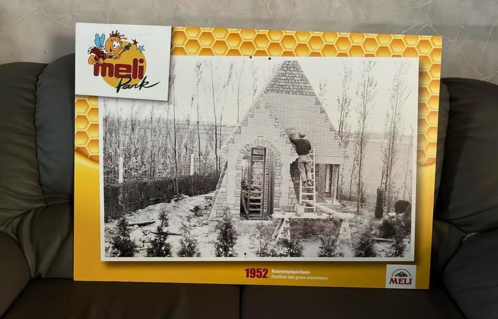 Bord meli park, Verzamelen, Foto's en Prenten, Zo goed als nieuw, Foto, Ophalen of Verzenden