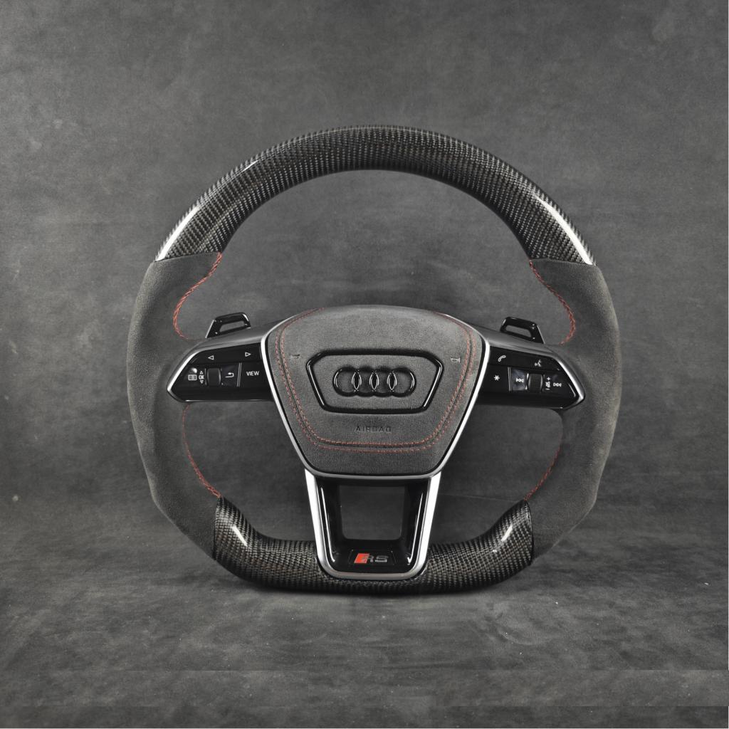 Volant Audi en carbone Alcantara complet, Enlèvement ou Envoi, Neuf, Audi