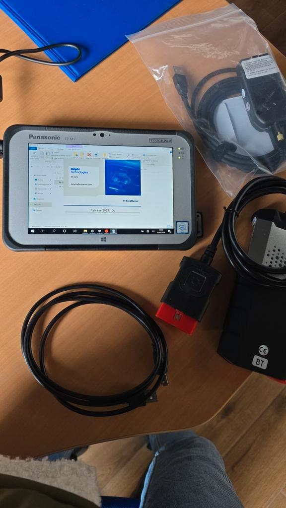 Panasonic Toughbad Auto Diagnostic Tablet van het volledige, Auto diversen, Autogereedschap, Nieuw, Ophalen of Verzenden