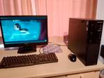 PC COMPLET prêt à l’emploi avec écran, clavier et souris, Informatique & Logiciels, Enlèvement, Lenovo