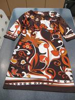 jurk nieuw Lola &Liza 38 retro- print zwart- oranje- wit, Kleding | Dames, Jurken, Maat 38/40 (M), Lola & Liza, Nieuw, Oranje