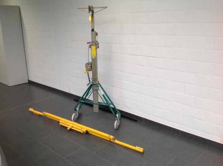 Gipsplatenlift, panelenlift, Doe-het-zelf en Bouw, Lieren en Takels, Gebruikt, Handmatig, Ophalen