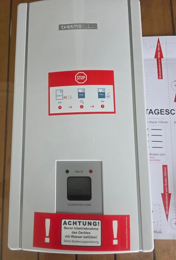 Chauffe-eau instantané électrique Thermoflow Elex 21 (neuf)., Enlèvement ou Envoi