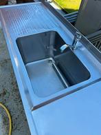 Inox wastafel, Ophalen, Gebruikt, Inox, Wastafel