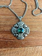 Vintage Jerusalem cross 950 zilver, Ophalen, Zilver, Zilver