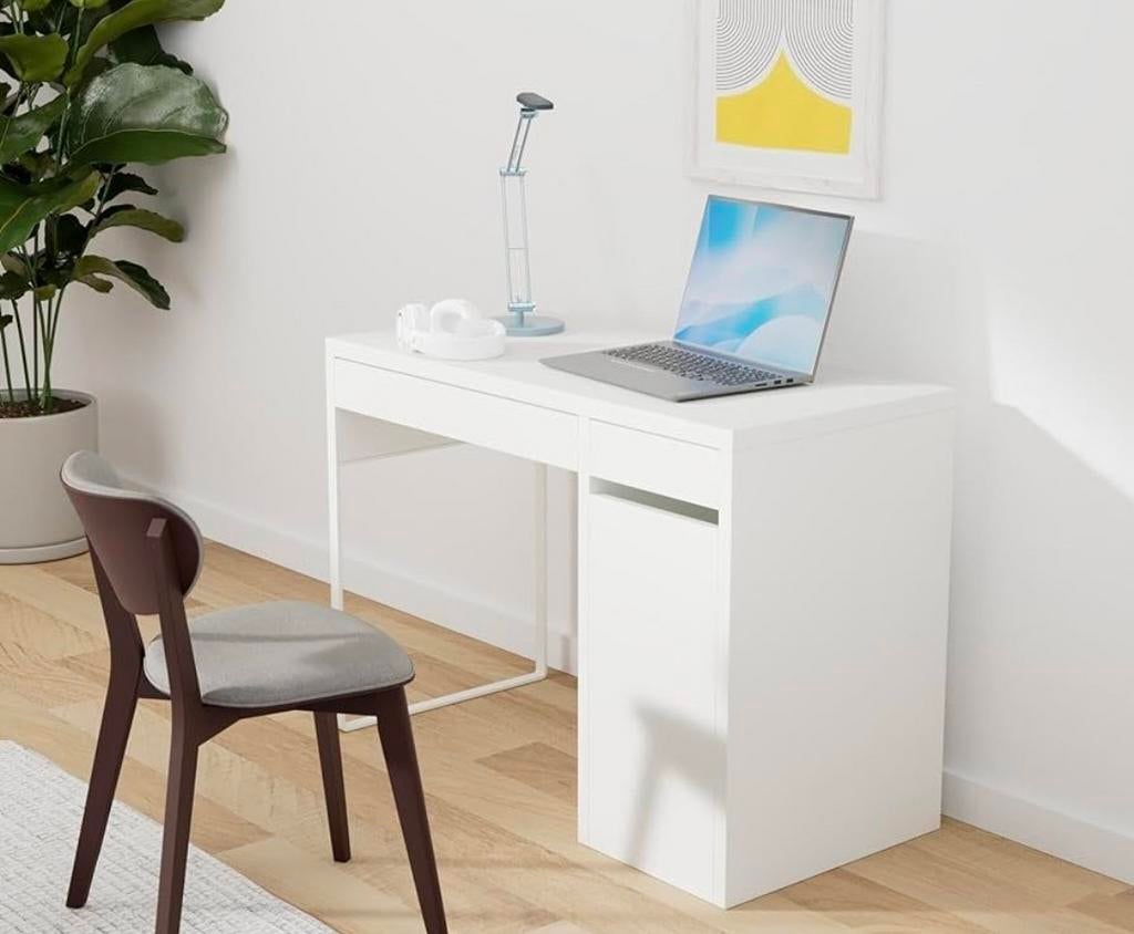 Bureau Micke in zeer goede staat, Maison & Meubles, Enlèvement, IKEA