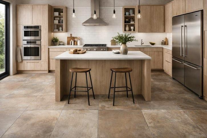 Bourgondische plavuizen-module vloer-30x60/60x60/60x90, Huis en Inrichting, Kachels, Nieuw, Vrijstaand, Overige soorten, Overige brandstoffen