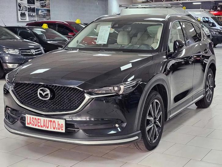 Mazda CX-5 2.2d Ginza Cuir Chauffants Amovible XENON Cam Gps, Auto's, Mazda, Bedrijf, Te koop, CX-5, ABS, Achteruitrijcamera, Airbags