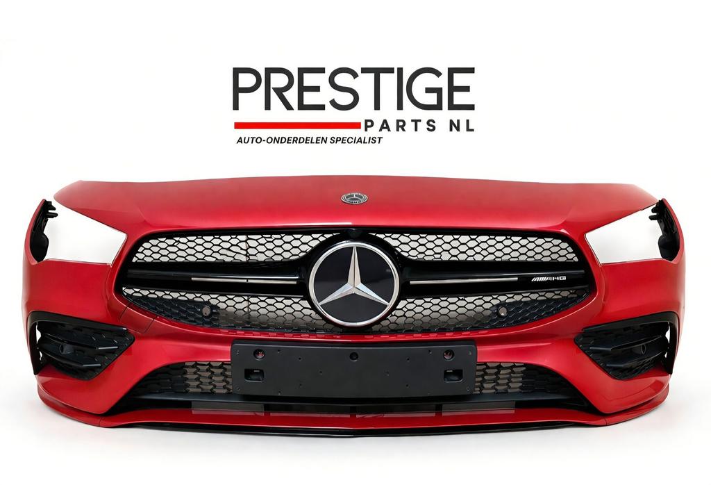 Voorbumper Mercedes Cla Klasse W118 AMG 35 EDITION 6xPDC, Gebruikt, -, Voor, Ophalen of Verzenden