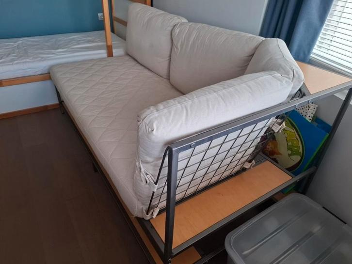 IKEA zetel "Ekebol", goede conditie, 20€, AFHALEN, Maison & Meubles, Canapés | Salons, Utilisé, Banc d'angle, Deux personnes, 150 à 200 cm