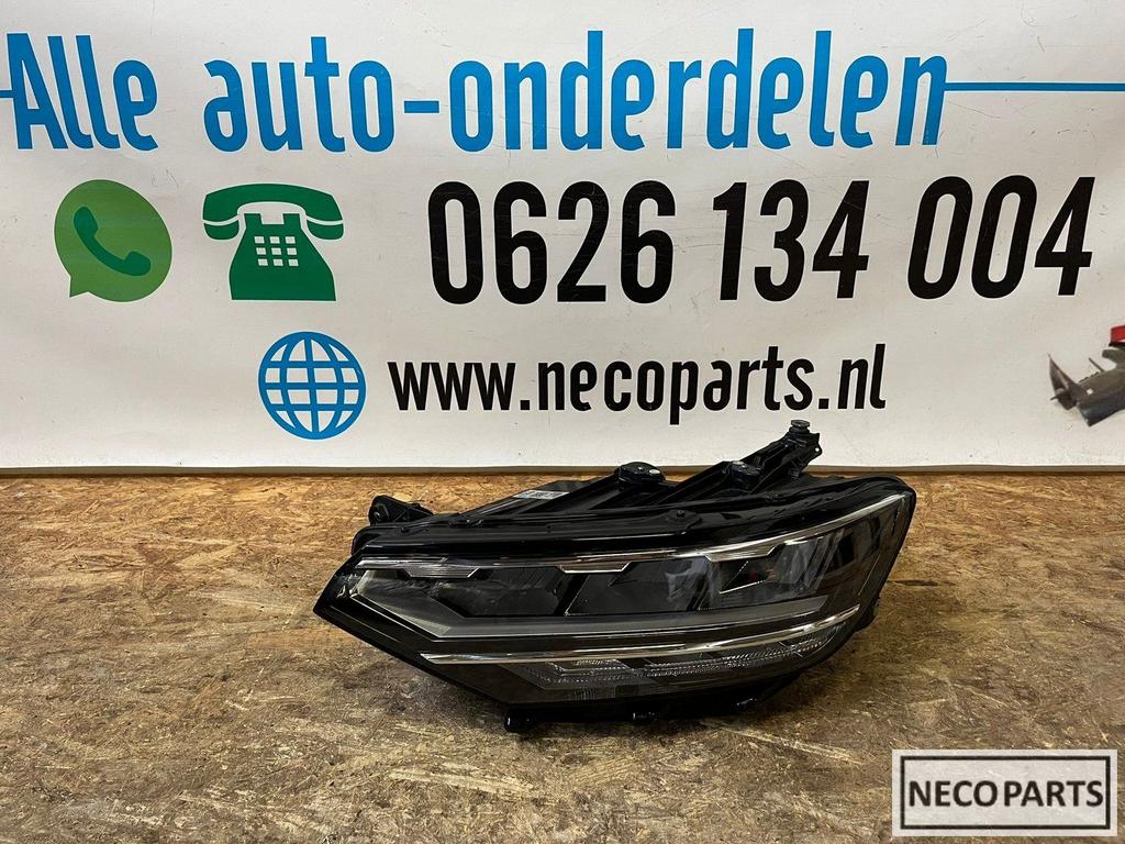 VW PASSAT B8 3G FACELIFT LED KOPLAMP 3G1941036P ORIGINEEL, Gebruikt, -, Volkswagen, -
