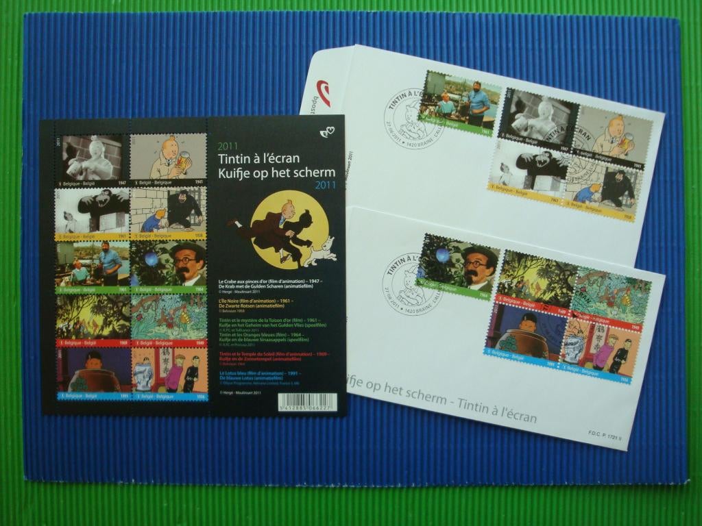 postzegels, Verzenden, Postfris, Gestempeld