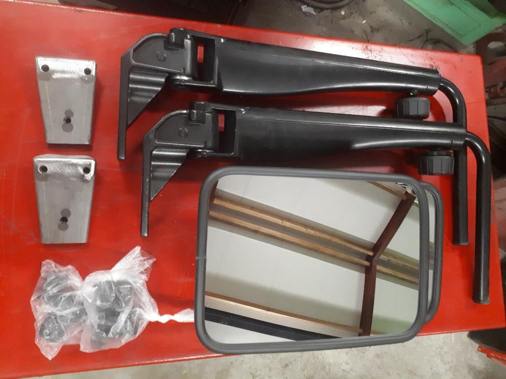 Set telescoopspiegels t.b.v. Case / International XL cabine, Zakelijke goederen, Landbouw | Onderdelen | Banden, Velgen en Assen