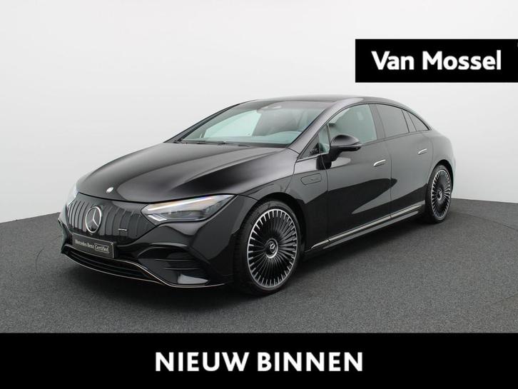 Mercedes-Benz EQE 43 4MATIC + NAPPA + PANO DAK + HYPERSCREEN, Auto's, Mercedes-Benz, Bedrijf, Te koop, EQE, 360° camera, 4x4, ABS