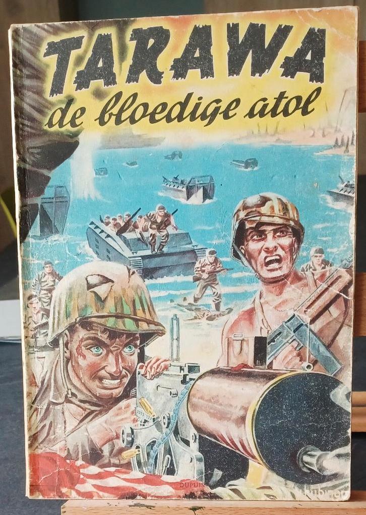 Tarawa De bloedige atol 1952, Boeken, Stripverhalen, Gelezen, Eén stripboek, Ophalen of Verzenden