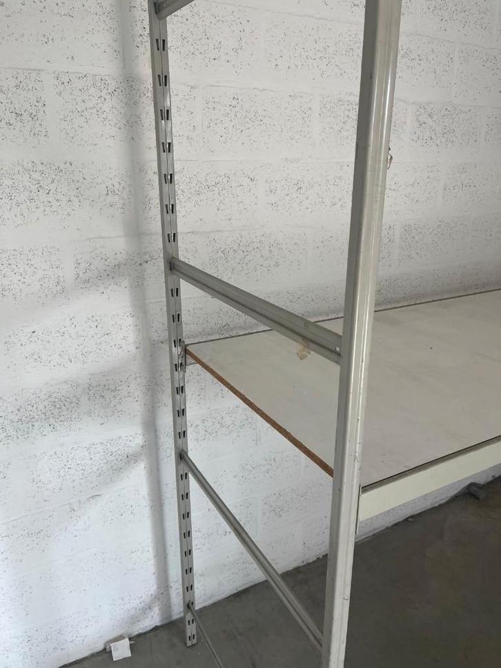 ca 120 meter magazijnrekken tot 255cm hoog, Articles professionnels, Aménagement de Bureau & Magasin | Entrepôt, Rayonnage & Stockage