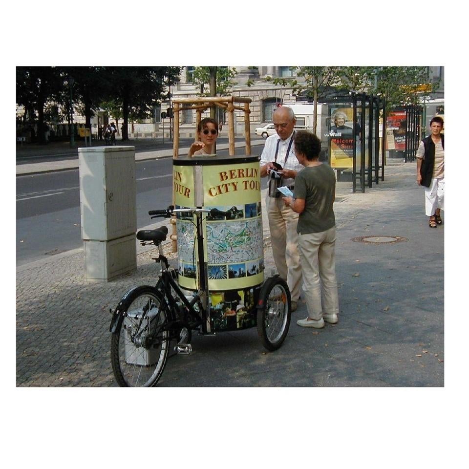 Nihola reclamefiets, Fietsen en Brommers, Fietsen | Bakfietsen, Ophalen, Gebruikt, Goederen, Overige merken