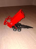 Bruder rode dubbelassige kiepende aanhangwagen (dumper), Enlèvement ou Envoi