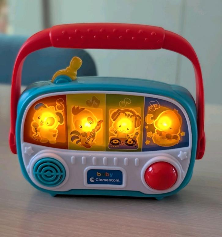 Baby radio Clementoni (NL), Enfants & Bébés, Jouets | Vtech, Comme neuf, 6 mois à 2 ans, Enlèvement
