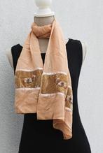 Superbe foulard en voile de soie et velours, Vêtements | Femmes, Bonnets, Écharpes & Gants, Enlèvement ou Envoi, Comme neuf
