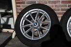BMW Velgen met winterbanden, Auto-onderdelen, Banden en Velgen, Ophalen, Gebruikt, Banden en Velgen, 17 inch
