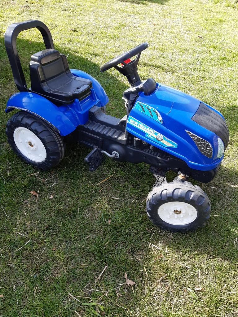 Speelgoedtractor, Ophalen