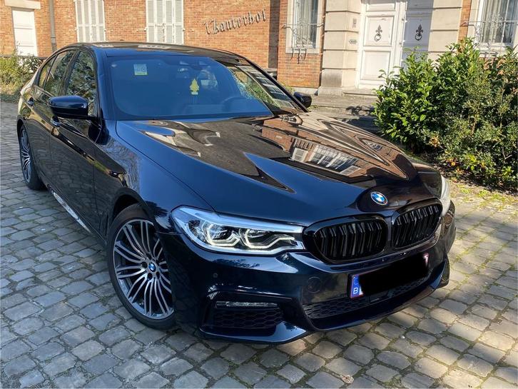 Bmw 520d, Auto's, BMW, Particulier, Achteruitrijcamera, Diesel, Zwart, Ophalen