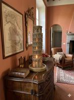 Antieke Albasten Lamp Toren van Pisa Italie groot exemplaar, Antiek en Kunst, Ophalen