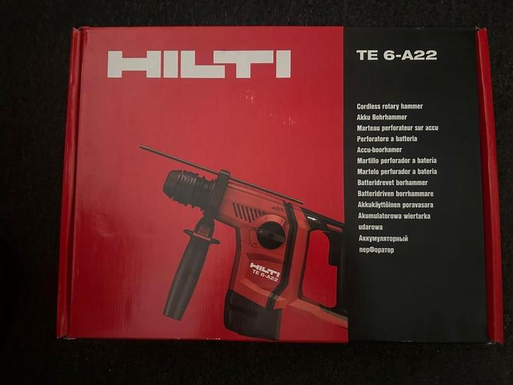 TE 6-A22 Snoerloze boorhamer - NIEUWE, Bricolage & Construction, Outillage | Foreuses, Neuf, Perceuse, 600 watts ou plus, Mécanisme de percussion