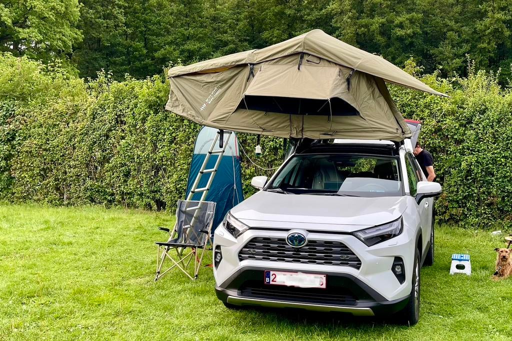 Tente de toit pour voitures comme neuve, Caravanes & Camping, Enlèvement, Comme neuf, Jusqu'à 2